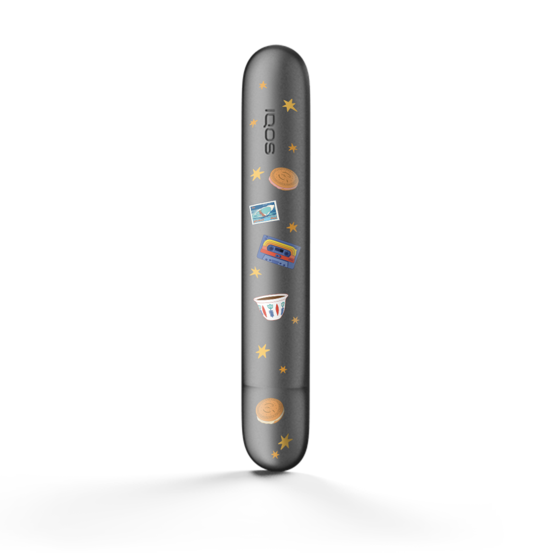 باب IQOS ILUMA ألمنيوم Patterened Memory